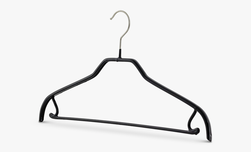 Cintre avec crochet pour jupe silhouette