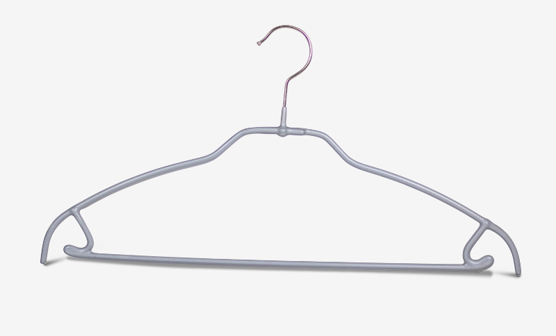 Cintre peu encombrant Silhouette Light avec crochet pour jupe