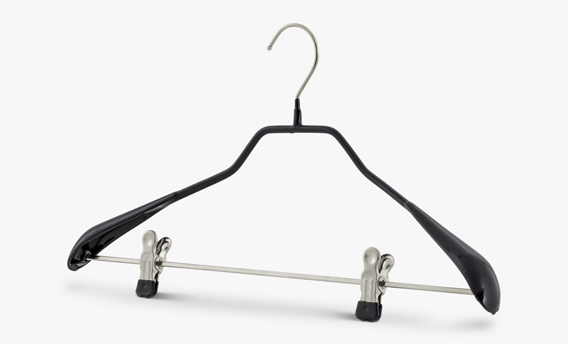 Clothes hanger with clip bar Bodyform LK