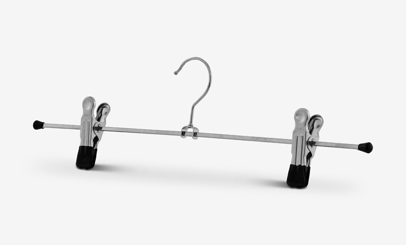 Clothes hanger with clips Superclip K DG