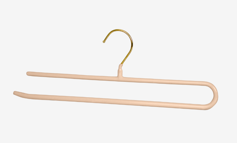 Hosenbügel KH D mit goldfarbenem Haken