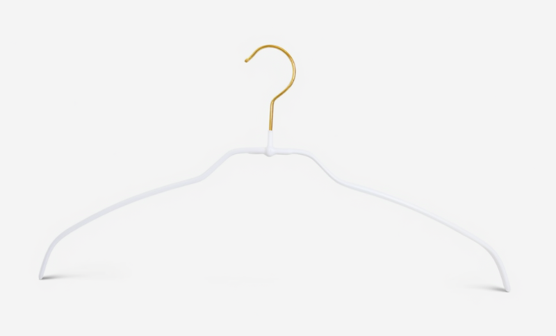 Leichtbügel Silhouette Light mit goldenem Haken