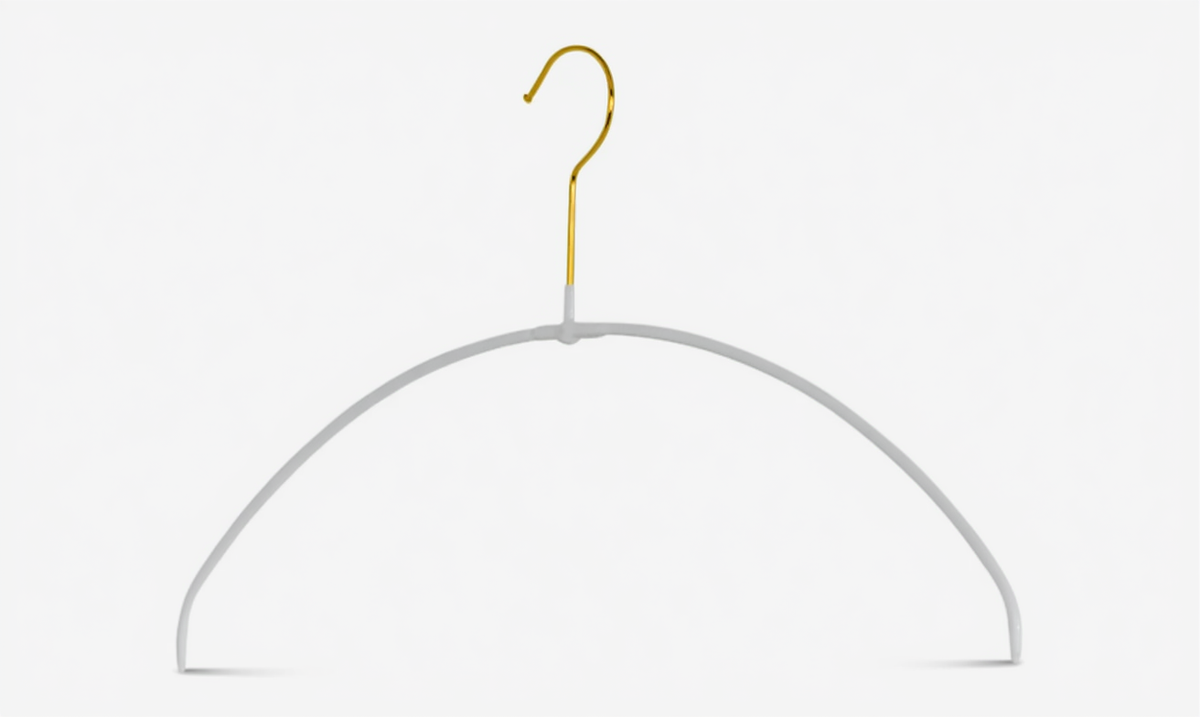 Leichtbügel Economic Light mit goldfarbenem Haken