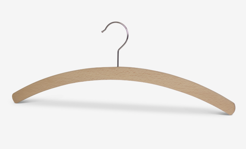 Standard wooden coat hangers