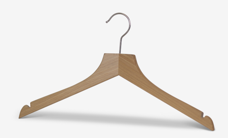 Holzkleiderbügel mit Rockeinkerbung Profi RE
