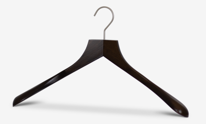 Coat hanger Profi SV in walnut stained