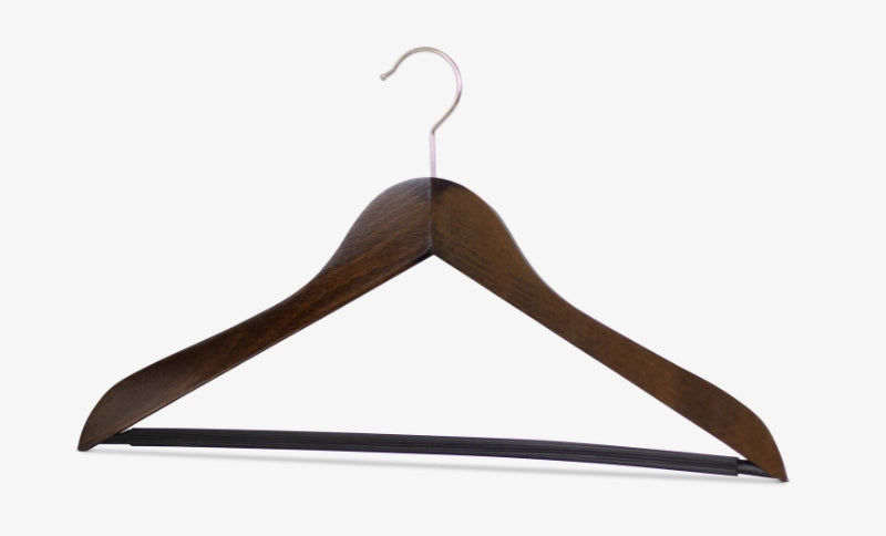 Suit hanger Business RFS varnished