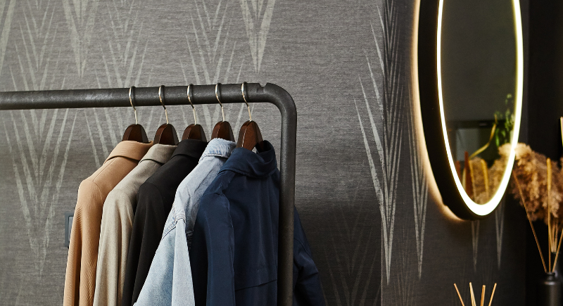 Kleiderbügel für Mäntel und Jacken