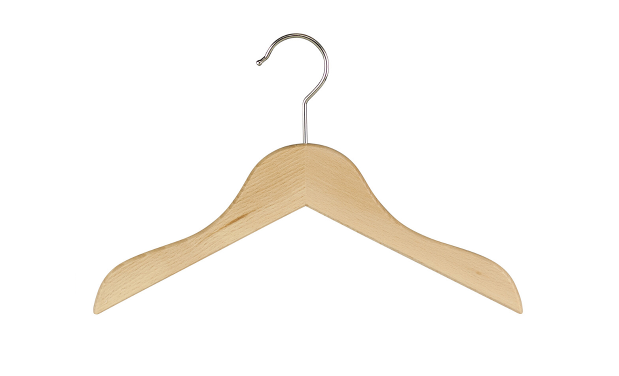 Garderobenbügel Classic aus Buchenholz | MAWA Kleiderbügel Webshop